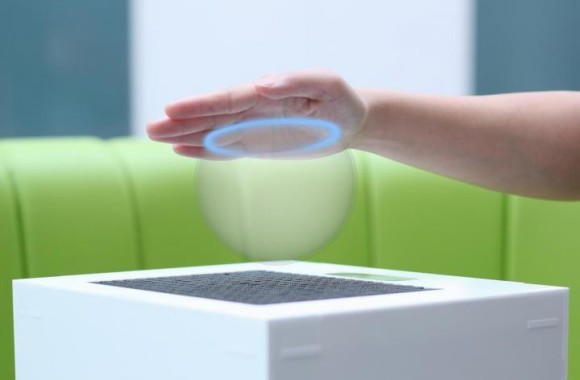 3-D haptic shape that can be seen and felt